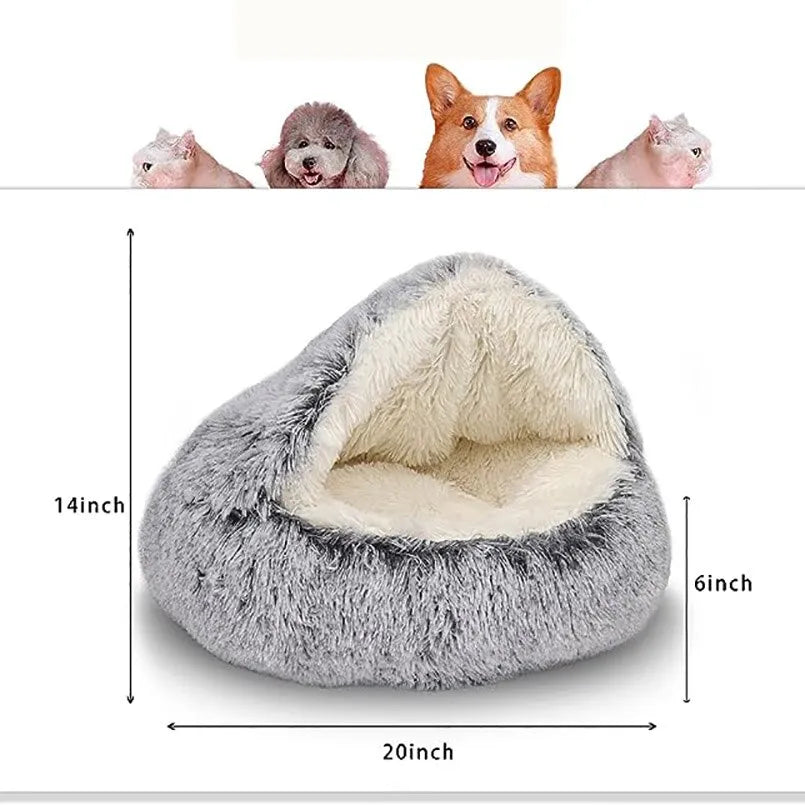 GCB™ Cat Bed 2-in-1 Sleeping Bag for Small Pets - GCB™